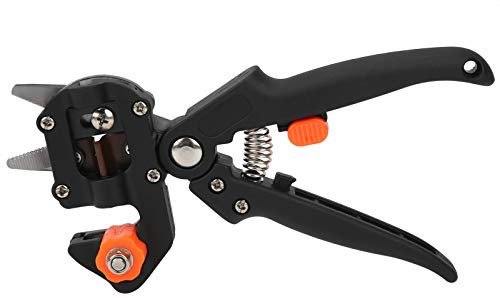 Poda de Tijeras, Podadora de árbol con 3 Cuchillas Herramienta de Corte de Planta Jardín Fruta Plántula Injerto Injerto de Tijera para Plántulas Injerto de Injerto Herramienta de Corte para