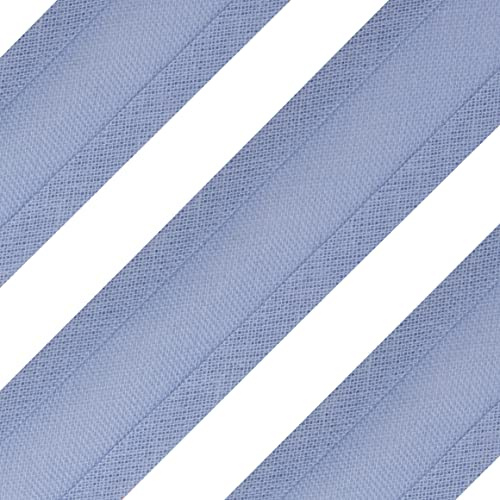 Realm Bias Binding Tape, Cotton, 1 Inch / 25mm - 5 Metres (Cornflower)