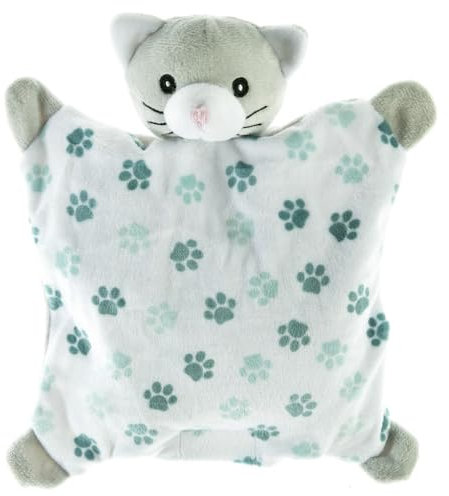 Pelucho - Bouillotte bébé Chat - Made in France - Lavande et blé - Chaleur - Bien être - Douceur - massage anti coliques - bouillotte micro-onde
