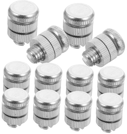 ibasenice 12pezzi Connettori Per Di Recinzione Elettrica Bulloni Divisi Morsetti Di Giunzione in Di Alluminio Ad Resistenza Accessori Elettrici Per Recinzioni