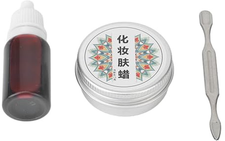 Yinhing Cera per Cicatrici 0,53 Once 10 Ml Finta per Effetti Sulle Ferite Cera per Pelle Artificiale con Spatola per Trucco Teatrale Ed Effetti Speciali per Cosplay di Halloween