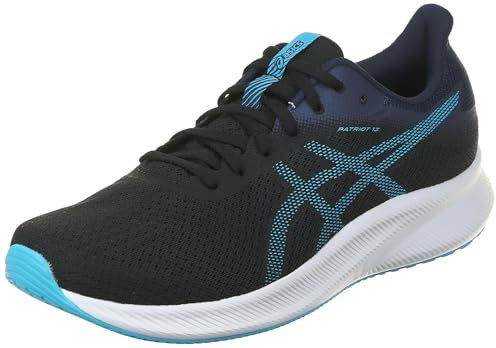 ASICS Herren Patriot 13 Sneaker, Schwarz, 44 EU
