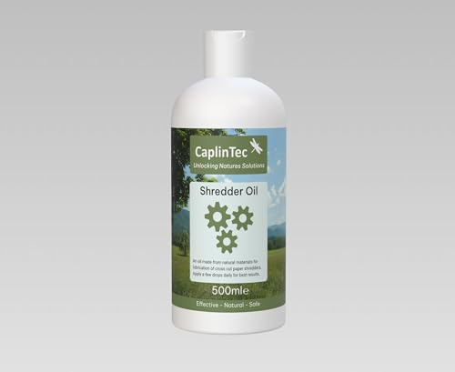 CaplinTec Shredder Oil - Premium Lubricant, 500ml