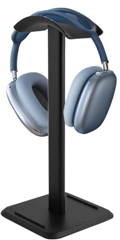 Ziyonix Soporte Universal para Auriculares, Percha para Auriculares de Escritorio, Soporte de Cascos de Juego, Accesorios de Cascos (Negro)