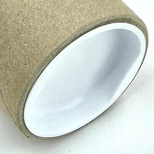 F.Lupinski Tube d'expédition de 20 à 118 cm, extrêmement solide, produit allemand, tube d'expédition avec couvercle, pour matériaux de grand format et transport fiable (50 cm, 1 x 50 x 5,1 cm jusqu'à