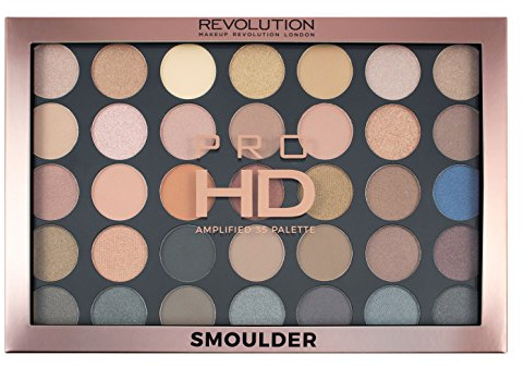 Makeup Revolution - Lidschattenpalette - Pro amplified 35 Smoulder