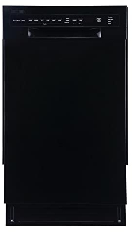 EdgeStar BIDW1802BL 18 Inch Wide 8 Place Setting Built-In Dishwasher