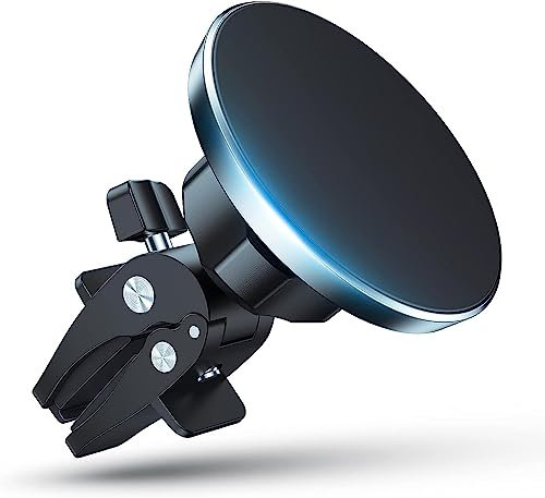 Seadmit Soporte Magnetico Movil Coche, Compatible con mag-Safe y i-Phone, Suporte Telemovel Carro - Rotación de 360°, Soporte Móvil Coche Iman para i-Phone 17/16/15/14/13/12/Plus/Pro/Pro MAX/Mini