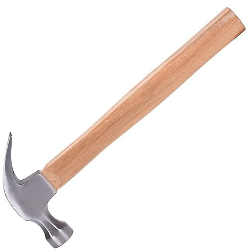 QXSJEDYCH Martello 300g 550g 750g Martello da carpentiere for chiodare con manico Martello da ferro di sicurezza Martello da forgiatura in acciaio ad alto tenore di carbonio Martello (Color : 300g)