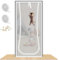 Puerta Mosquitera para Gatos,102X214CM Puerta de Pantalla de Gato con Cremallera Bilateral, Evita Que los Perros Gatos salgan Corriendo de la casa, Dormitorio, Sala de Estar, Cocina Puerta del Patio