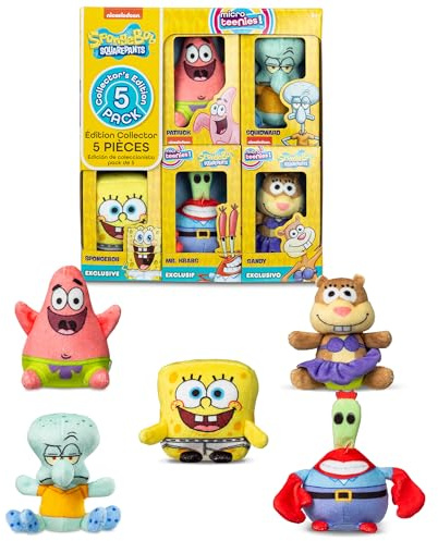 Micro Teenies Bob l'éponge Lot de 5