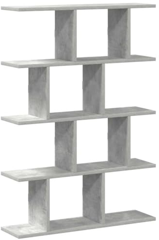 vidaXL Mensola a Cubo da Muro 12 Scomparti Truciolato Grigio Cemento, mensola cubo Galleggiante, mensola Scatola Galleggiante, mensola cubo appesa