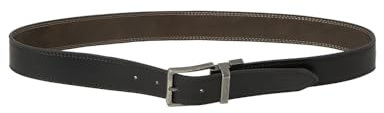 Springfield PU REVERSVIBLE Belt Cinturón, Negro, 95 para Hombre