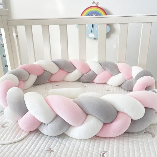 GYCF Decor Knot Pillow, Knotted Cushion, Braided Knotted Cushion, Handmade Soft Knot Pillow, Cotton Bed Set All Round Braided Protector for Room Bed,A12,1 m