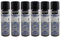 U-POL 6 x Power Can SATIN BLACK Paint 500ml Aerosol UPol Powercan Satin Black - Durable top coat with a satin finish 6 x 500ml Aerosol Cans