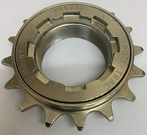 Roue Libre 16T 1/8 très résistante, Argent