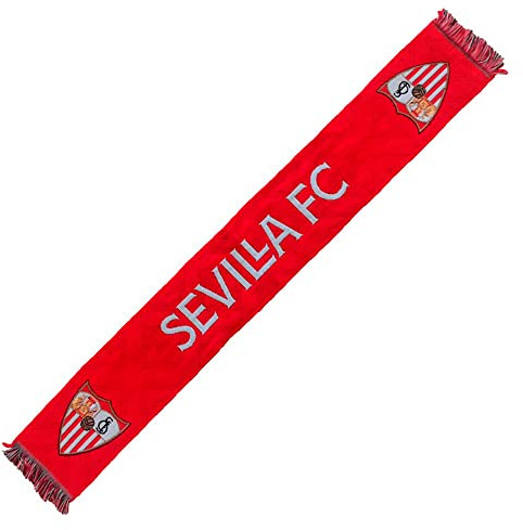 Sevilla FC Niño SFC Bufanda | Rojo | Pequeño Unisex niños