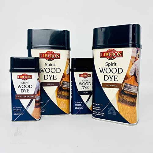 Liberon Spirit Wood Dye - Hardwood Stain - 1 Litre (Antique Pine)