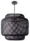Paco Home Deckenlampe Bambus Hängelampe Korb Boho Lampe Esszimmer Ø40cm Wohnzimmer Hängend Rattan Natur Küche Vintage E27 Retro 1,5m Textilkabel