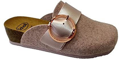 Scholl Femme Amalfi Clog Sandale, Pink, 40 EU