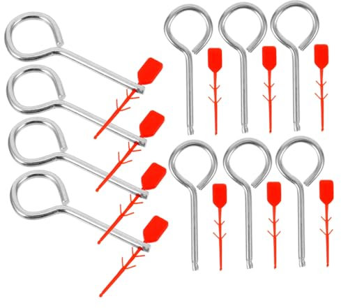 HOUDERCO 10pezzi Perni Sicurezza Per Estintori Sostituzione Per Sicurezza Antincendio Utensili Per Estintori Facile Da Usare e Alta e Durabilità