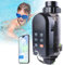 Sistemas De CloracióN De Agua Salada Para Piscinas, Generador De Cloro Salado Con Control Inteligente Mediante AplicacióN, Clorador ElectrolíTico De Sal, Hasta 60,000 Galones,25g/h(15K~30K)
