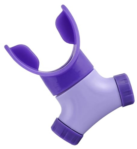 Entrenador Respiratorio - Dispositivo para Fortalecer Pulmones - Ejercitador Respiratorio Portátil Regulable para Senderismo, Ciclismo, Natación y Canto