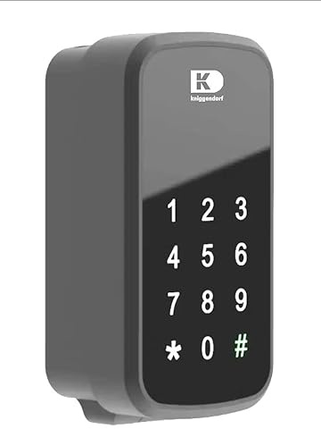 Schlüsseltresor KeySafe Smart S2 - Schlüsselsafe Outdoor mit SmartLife App, Bluetooth & Touchfeld - 256 Offline-Codes & bis 20 Nutzer - Wetterfeste Schlüsselbox mit Code für Draußen