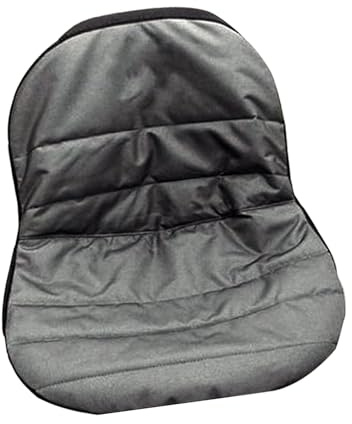 Funda Para Asiento De Cortacésped - Funda Duradera Para Asiento De Tractor De Tela Oxford Negra | Fundâ Protectora Impermeable Para Cojín De Cortacésped, Para Jardín, Patio, Trabajo Al Aire Libre,