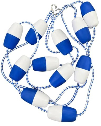 Swimming Pool Safety Rope, Easy Installation And Maintenance, 5 Meters, Floating Divider Rope, Swimmingpool Lane Floats, Versatile Safety Barrier, For Home Public Pool