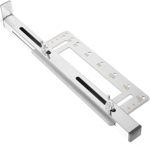 Cabinet Hardware Pull Installation Template Punch Locator Stainless Steel