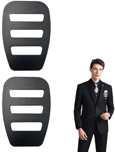 2Stk Einstecktuch Halter Set Herren,Einstecktücher,Anzug Einstecktuchhalter,Männer Einstecktuch-Halter,Halterung Taschentuch für Hochzeit Smokings/Anzüge/Abendessen Jacken Sliveal Einstecktuch Zubehör