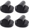 VZU 4 Stück Wagenheber Gummiauflage Universal Gummi Jack Pad Adapter Gummiklötze Hebebühne für Audi TT RS R8 A6 A7