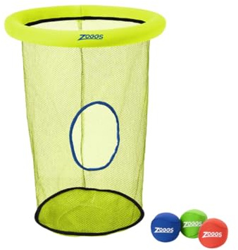 Zoggs Unisex-Youth Dive & Drop Underwater Pool Game, Yellow Fluo/Blue