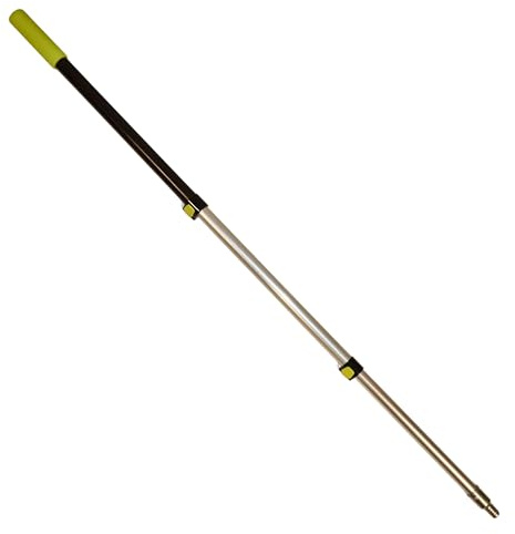 Telescopic Replacement Handle, Extendable Broom Pole, Expands from 23 to 54 Length, Great for Brooms, Mops, Painting Rollers and Window Cleaning