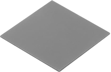 sourcing map Thermal Pad 4.0W/m.K Insulated Heat Resistant High Temperature Resistant Silicone Cooling Pads 40x40x1mm for Laptop Computer Radiator, Grey