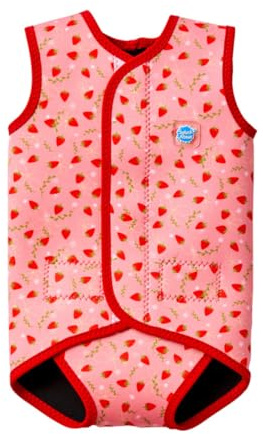 Splash About Baby Wrap Neoprenanzug, Strawberry Field, 6-18 Monate