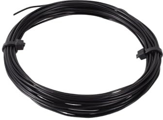 Fil De Fer Pour Bonsaï Fil de bonsaï noir en aluminium anodisé, 1/1, 5/2/2, 5/3mm, fil d'entraînement for bonsaï, outil de bricolage for formes de plantes, outils de jardin, Total 5m Fil De Ligature B