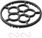 Wjelet Cast Iron Gas Ring Reducer, Wok Stand for Gas Hob,Non-Slip Gas Hob Reducer Ring, Universal for 4/5-Claw Stoves, With 2 hooks