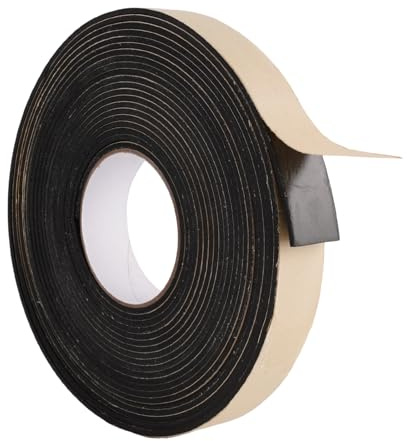 10M Moosgummi Selbstklebend 30mm(B)x3mm(T) Schwarz Schaumstoff Dichtungsband, Selbstklebender Schaumstoffstreifen, Türdichtung, Dichtungsband Selbstklebend Für Wetterfest, Kollision Siegel Schalldicht