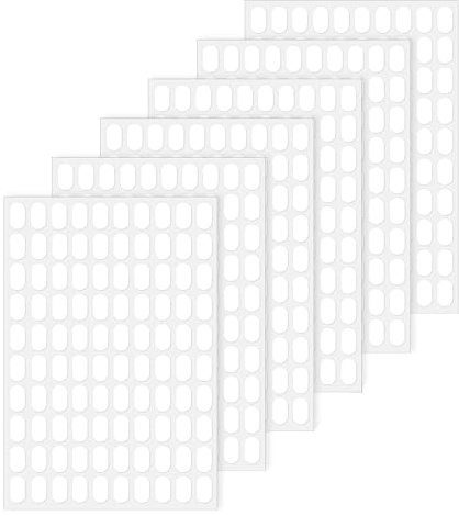Yuannee Kit di Montaggio,Puntini di Colla a Doppia Faccia,600PCS Pasta Adesiva Removibile Punti di Colla in Gel Adesivo per Poster Artigianato Manicure per Decorazioni