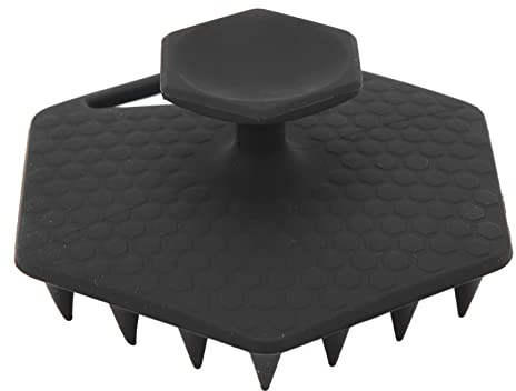 Spazzola Esfoliante Per Barba, Spazzola Esfoliante Per Il Viso Spazzola Per Barba in Silicone Morbido Per La Pulizia Profonda con Ventosa(nero)