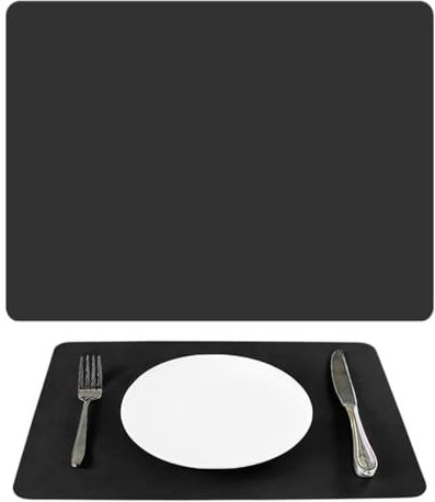 Lahviuu Tappetino Silicone,30x40cm Tappetino in Silicone Tappetino da Forno Tappetino Isolante Termico Carta da Forno Riutilizzabile Tappetino da Pasticceria,per Cucina Scuola DIY (Nero)