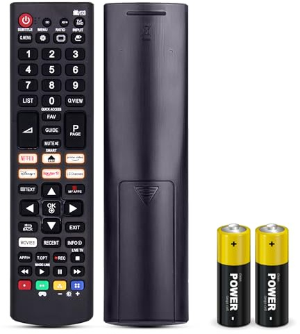 Universal for LG TV Remote Control Replacement | Compatible with LG Smart TVs UHD OLED NanoCell 4K 8K | No Setup Required | AKB75095308 AKB75855501 AN-MR20GA MR21GA MR22GN AKB76040301 AKB76037605