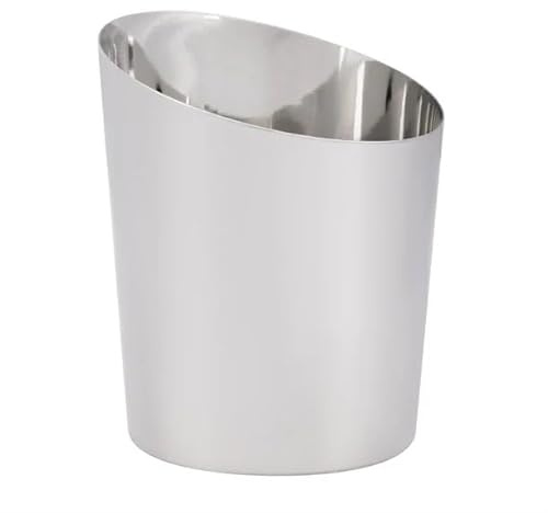 Olympia Plain Chip Cup 480ml - Stainless Steel Reusable Food Cup for Restaurants, Pubs, Catering FU281