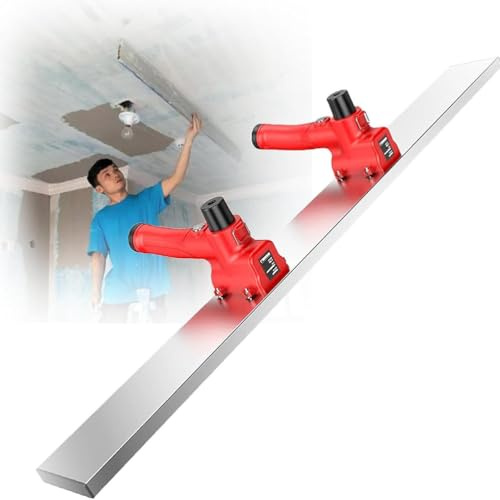 Utensili per Il Cemento,Massetto Elettrico in Calcestruzzo, Vibrador De Cemento, Macchina Elettrica Senza Fili, Pannello in Acciaio Inossidabile, per Calcestruzzo