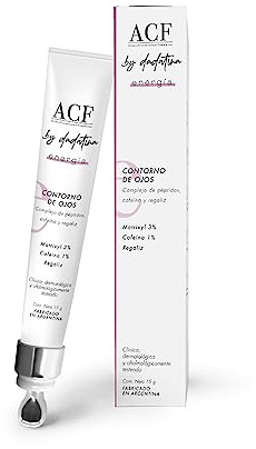 ACF by Dadatina Contorno de Ojos Energía – Anti-bolsas y Ojeras, Hidratación y Luminosidad, Revitalizante – 15 ml