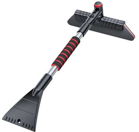 Escavatore antigelo per vetri auto, raschietto per ghiaccio per parabrezza auto, raschietto per ghiaccio portatile per finestrini del veicolo, strumenti per sbrinamento della neve, strumento per