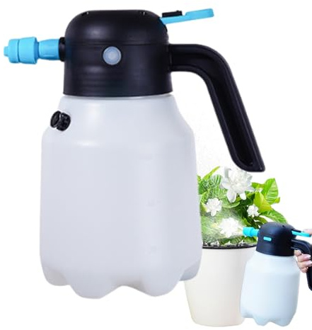 Pulverizador de Espuma Eléctrico - Lanza De Espuma Limpiadora De 1800 Ml - Pulverizador Inalámbrico Recargable por USB para Coche Jardín Construcción