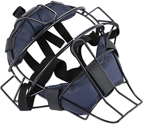 Youth Catchers Helmet, Lightweight Soft Baseball & Softball Catcher's Mask, Adjustable Protective Face Gear for 8+ Kids Adults (Style 3)